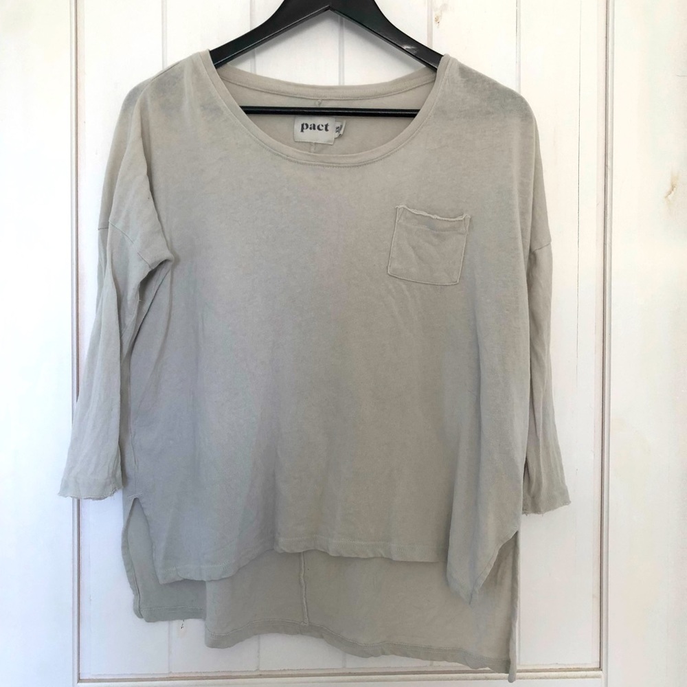 75% organic cotton casual shirt